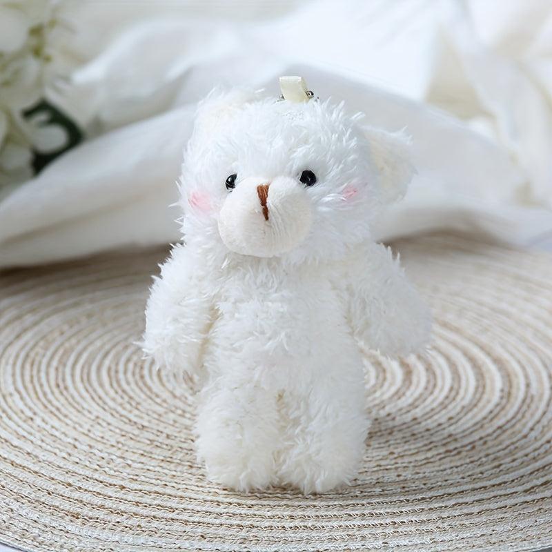 1pc Bear Plush Pendant Mini Bear Plush Toy Stuffed Animal Toy