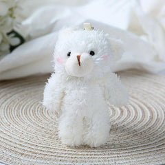 1pc Bear Plush Pendant Mini Bear Plush Toy Stuffed Animal Toy