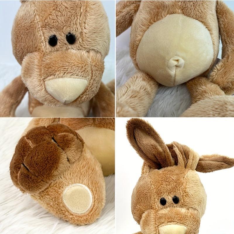 Rabbit Plush Toy Rabbit Doll Holder Folding Ears Rabbit Doll Gift
