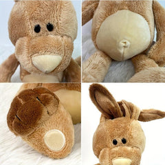 Rabbit Plush Toy Rabbit Doll Holder Folding Ears Rabbit Doll Gift