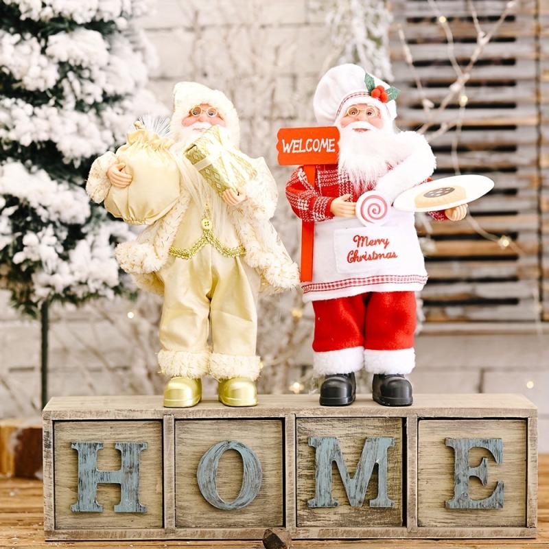 Christmas Santa Claus Doll Creative Christmas Backpack Old Man Doll Decoration