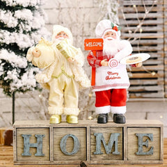 Christmas Santa Claus Doll Creative Christmas Backpack Old Man Doll Decoration