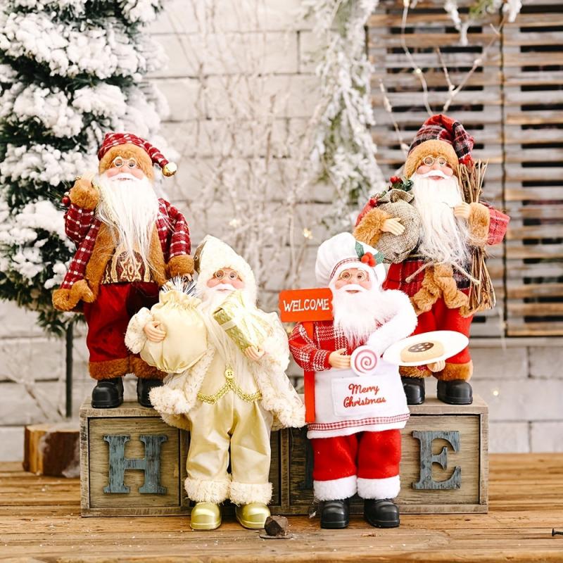 Christmas Santa Claus Doll Creative Christmas Backpack Old Man Doll Decoration