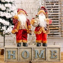 Christmas Santa Claus Doll Creative Christmas Backpack Old Man Doll Decoration