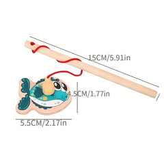 Montessori Toddler Fishing Game Magnetic Toys For 3 Years Old