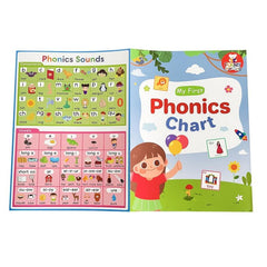 Phonics Chart Learning Poster Flashcards Educational Toys