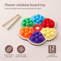 Montessori Wooden Rainbow Ferrules for Kids