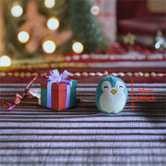 Christmas Cartoon Plush Doll Ornament - Silly Animal Gift