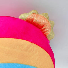 7 in Rainbow Throw Pillow Plush Toy Sleeping Doll Gift