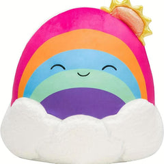 7 in Rainbow Throw Pillow Plush Toy Sleeping Doll Gift