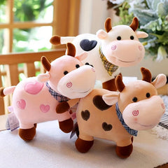 Cow Plush Toy & Fun Cow Doll - Perfect Birthday Gift, Car Toy, Home Decoration