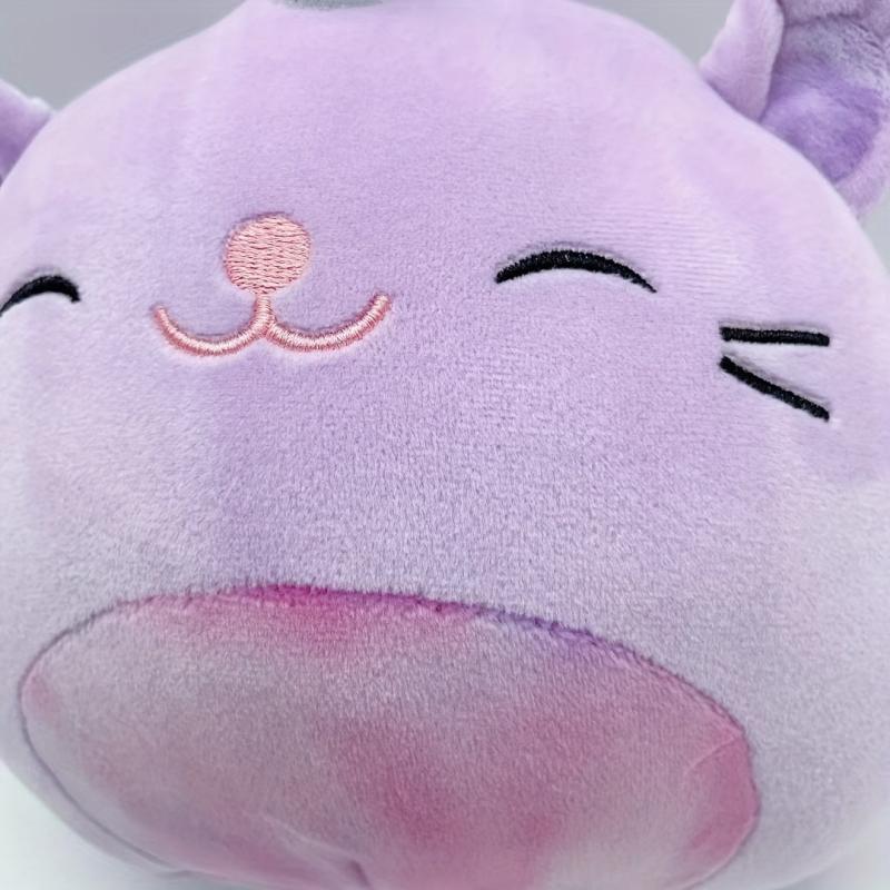 High Cartoon Rainbow Unicorn Kitten Plush Toy Pillow