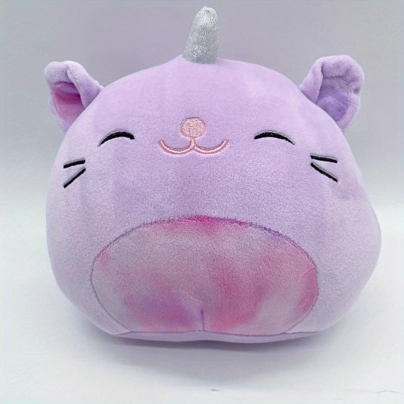 High Cartoon Rainbow Unicorn Kitten Plush Toy Pillow