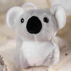 Cartoon Koala Plush Doll Keychain Bag Pendant Ornament