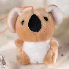 Cartoon Koala Plush Doll Keychain Bag Pendant Ornament