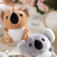 Cartoon Koala Plush Doll Keychain Bag Pendant Ornament