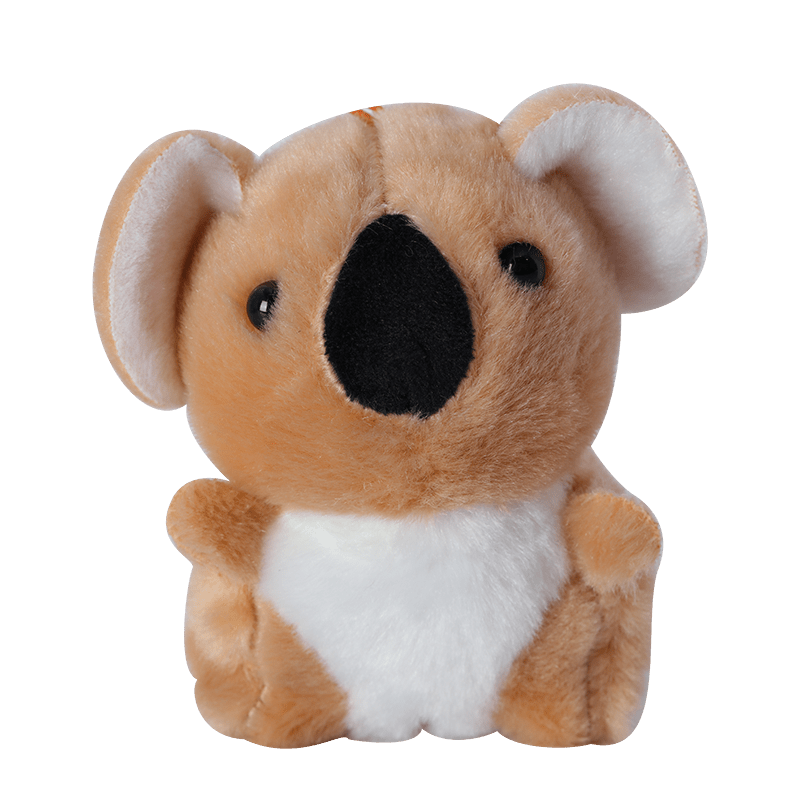 Cartoon Koala Plush Doll Keychain Bag Pendant Ornament