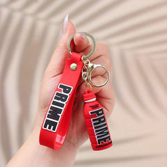 Beverage Bottle Keychain Car Key Pendant Couple Bag Pendant