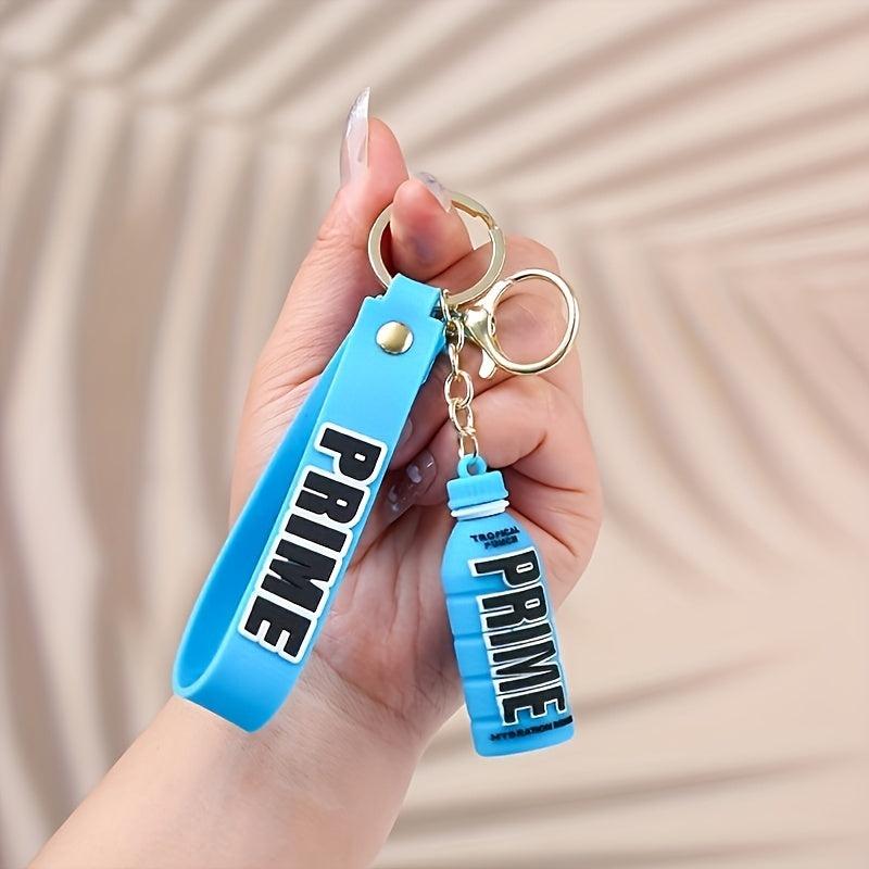 Beverage Bottle Keychain Car Key Pendant Couple Bag Pendant