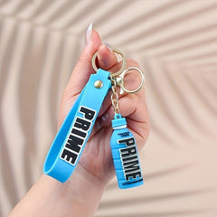 Beverage Bottle Keychain Car Key Pendant Couple Bag Pendant