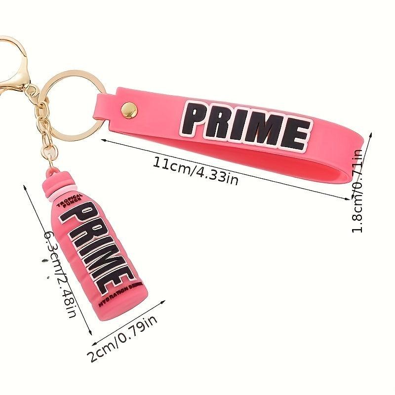 Beverage Bottle Keychain Car Key Pendant Couple Bag Pendant