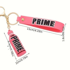 Beverage Bottle Keychain Car Key Pendant Couple Bag Pendant