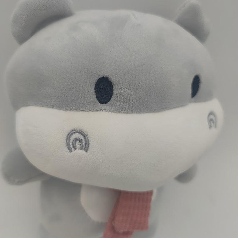 Small Animal Plush Doll Toy With Scarf Comfort Doll Plush Toy