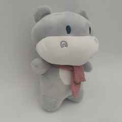 Small Animal Plush Doll Toy With Scarf Comfort Doll Plush Toy