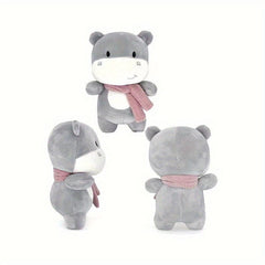 Small Animal Plush Doll Toy With Scarf Comfort Doll Plush Toy