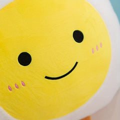 Poached Egg Doll Cushion Sofa Decoration Plush Toy