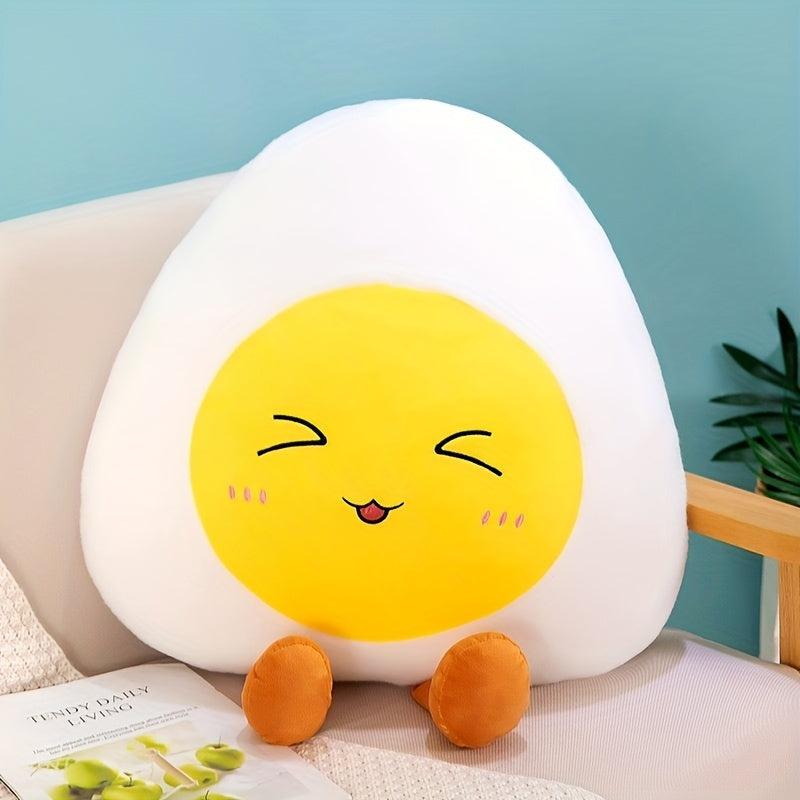 Poached Egg Doll Cushion Sofa Decoration Plush Toy