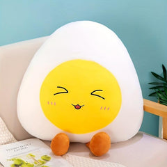 Poached Egg Doll Cushion Sofa Decoration Plush Toy