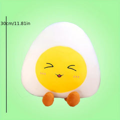 Poached Egg Doll Cushion Sofa Decoration Plush Toy