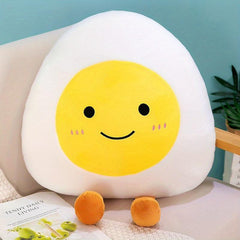 Poached Egg Doll Cushion Sofa Decoration Plush Toy