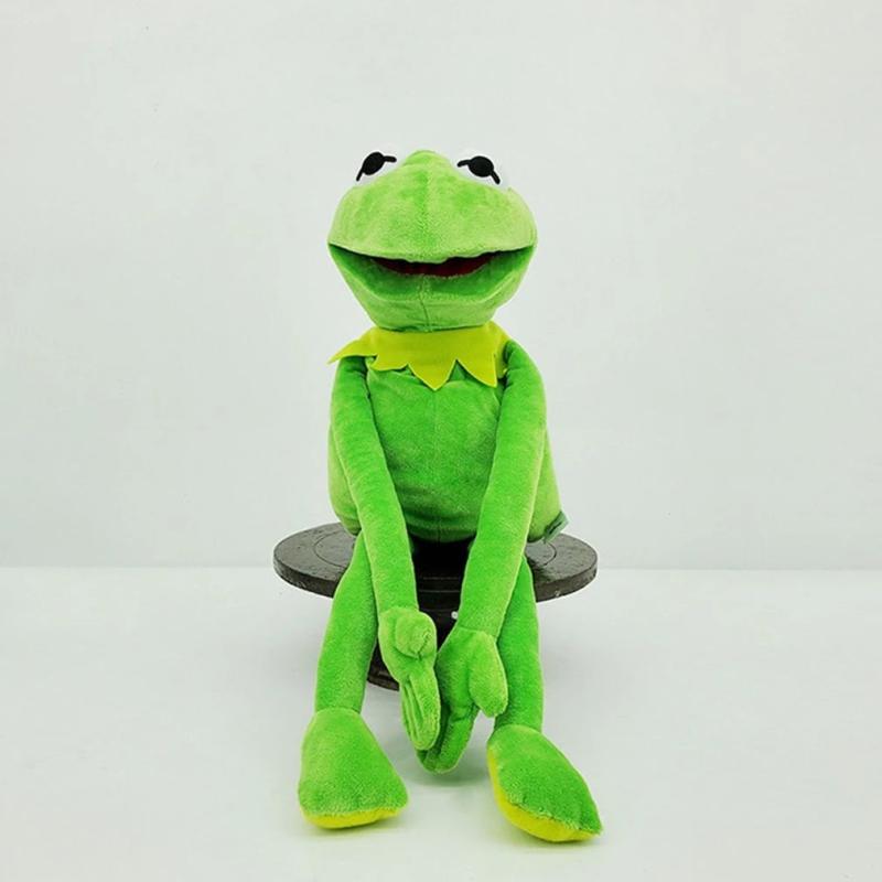 Lovely Frog Stuffed Animal Hand Puppet Plush Baby Boy Toy Christmas Gift