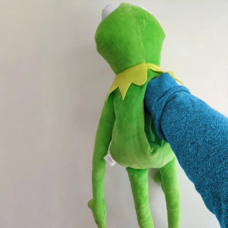 Lovely Frog Stuffed Animal Hand Puppet Plush Baby Boy Toy Christmas Gift