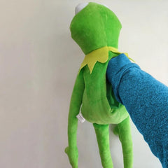 Lovely Frog Stuffed Animal Hand Puppet Plush Baby Boy Toy Christmas Gift