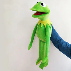 Lovely Frog Stuffed Animal Hand Puppet Plush Baby Boy Toy Christmas Gift