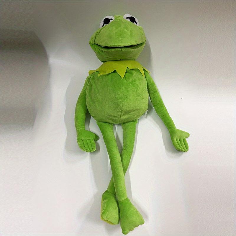 Lovely Frog Stuffed Animal Hand Puppet Plush Baby Boy Toy Christmas Gift