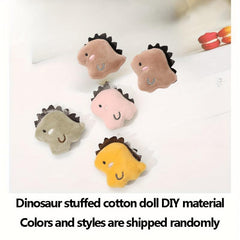 2PCS Dinosaur Cotton Doll DIY Material for Accessories