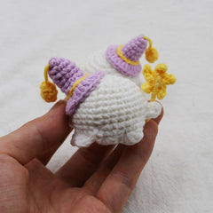Small Ghost Hand-knitted Keychain Bag Car Pendant Gift