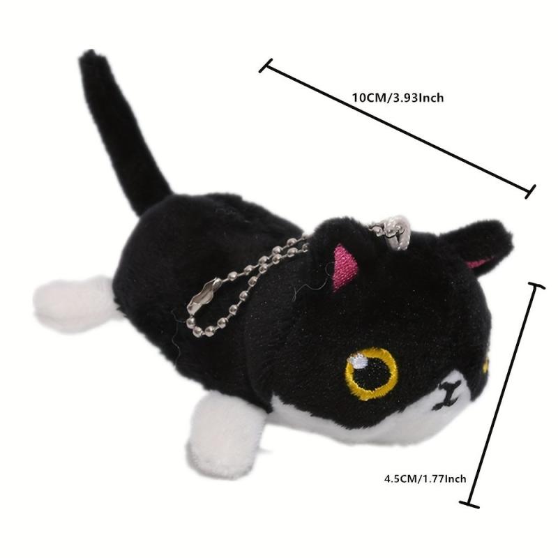 Kitten Long Body Plush Pendant - Cute Gift