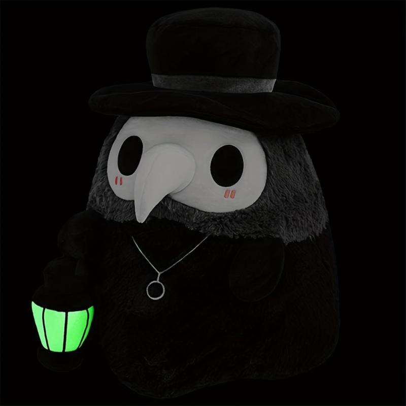 Plague Doctor Plush Toy 20.07cm Soft Doll Props Kids Adult Christmas Decoration