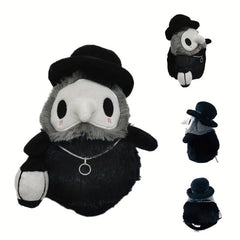 Plague Doctor Plush Toy 20.07cm Soft Doll Props Kids Adult Christmas Decoration
