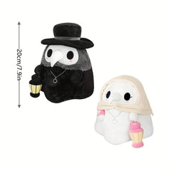 Plague Doctor Plush Toy 20.07cm Soft Doll Props Kids Adult Christmas Decoration