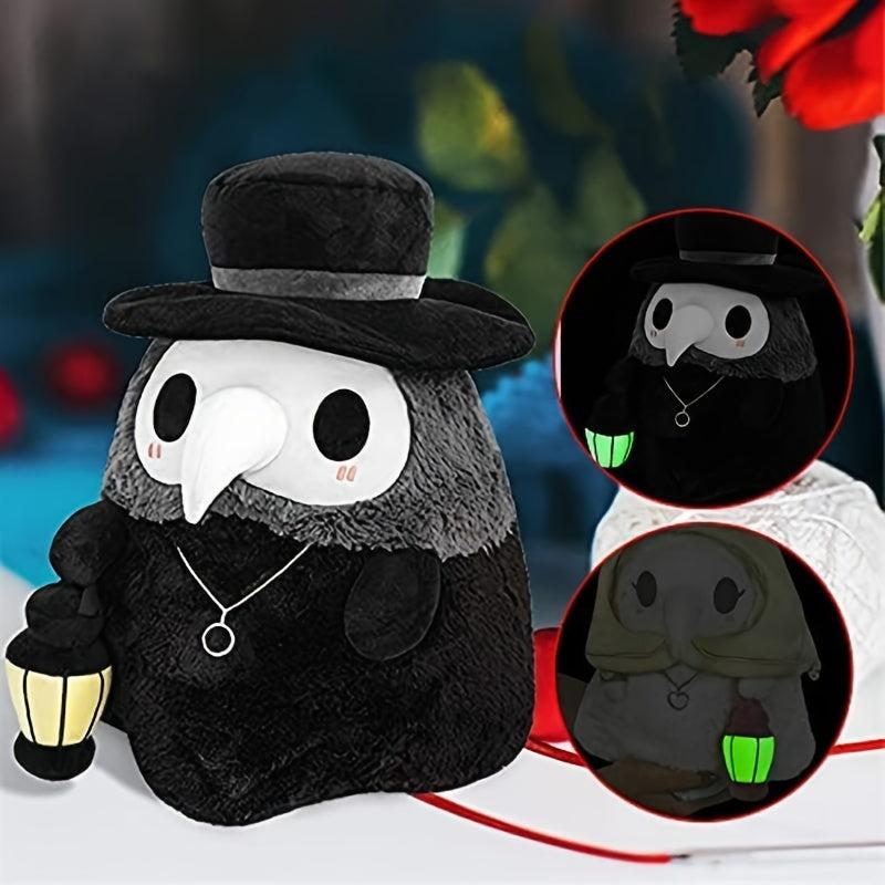 Plague Doctor Plush Toy 20.07cm Soft Doll Props Kids Adult Christmas Decoration