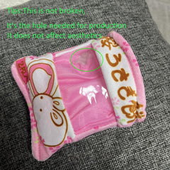 Lovely Simulation Snack Plush Toy Mini Cartoon Rabbit Cat Dinosaur