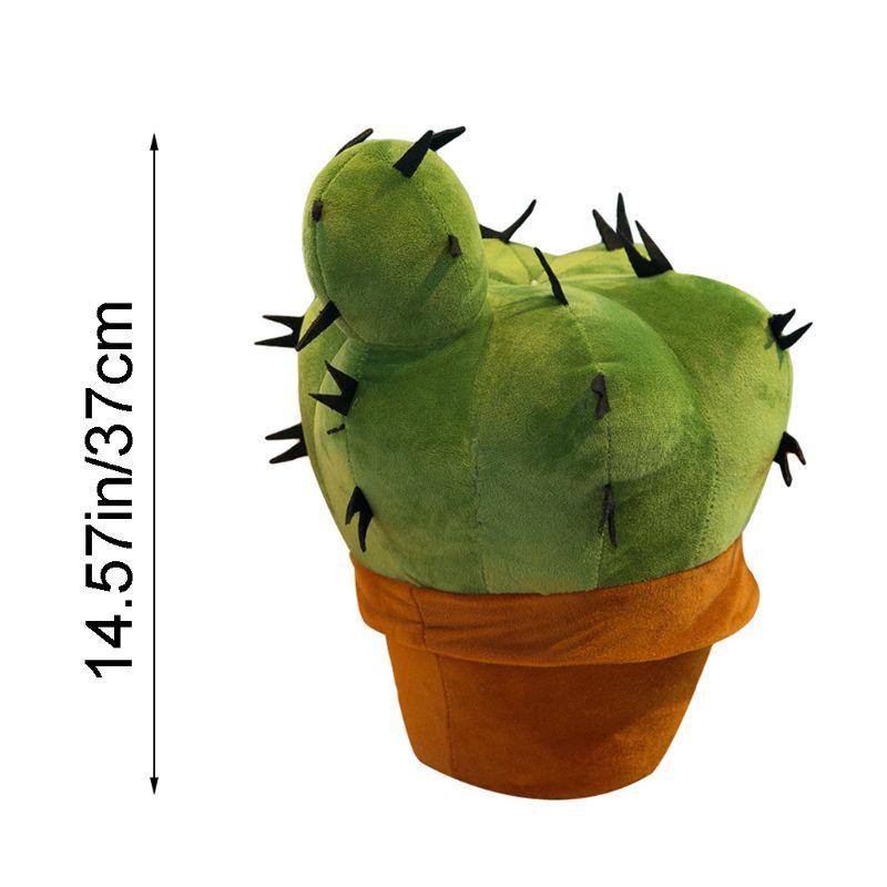 Cactus Stuffed Plant Toy Car Plush Potted Cactus Pillow