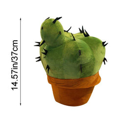 Cactus Stuffed Plant Toy Car Plush Potted Cactus Pillow