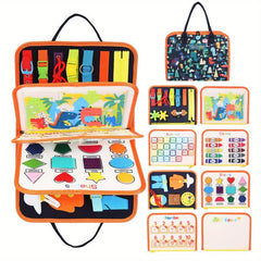 Montessori Sensory Felt Book for Toddler